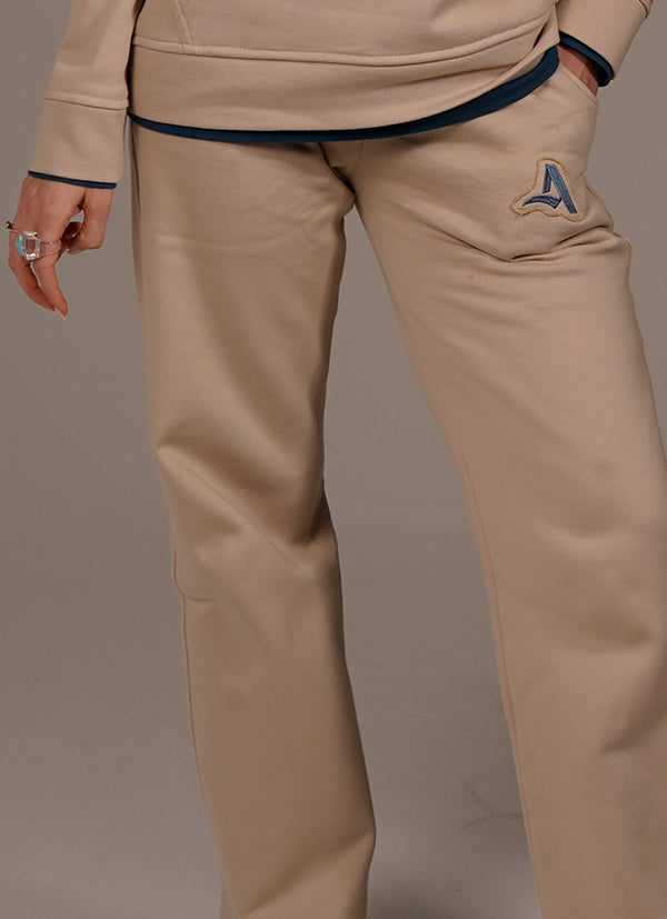 Joggers - Woman cotton straight pant - Model 9011