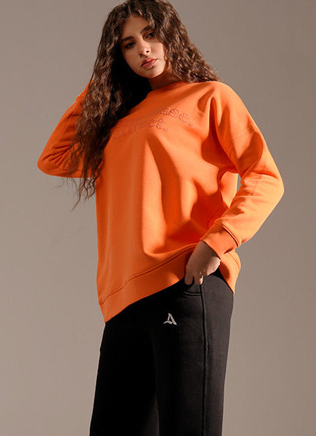 Silken Astrid - Long-sleeve sweatshirt Oversized - Model 400