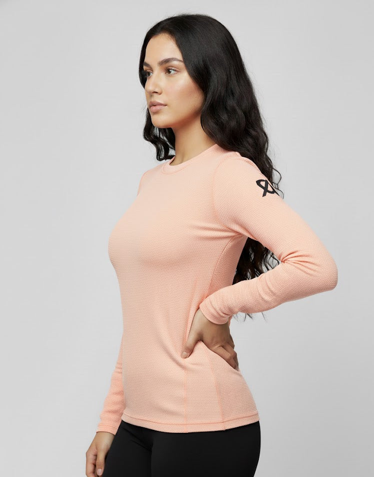 FusionWear - A women sweatshirt with a long sleeves - Model 6008